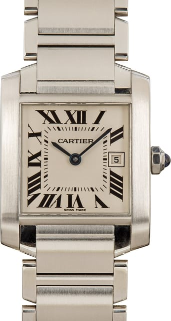 Cartier Tank Francaise Stainless Steel