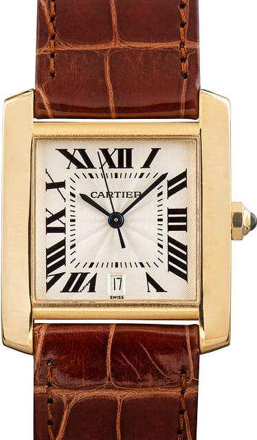 Cartier Tank Francaise W5000156 Yellow Gold