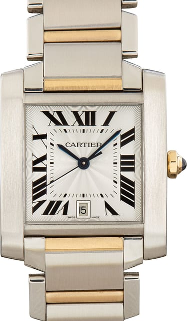 Cartier Tank Francaise W51005Q4 Steel & Gold