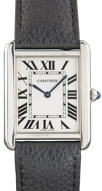 Pre-Owned Cartier Tank Solo W5200003 Stainless Steel