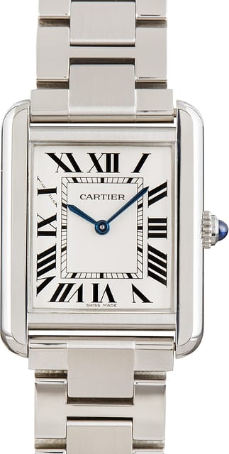 Cartier Tank Solo Steel W5200013 Small Model