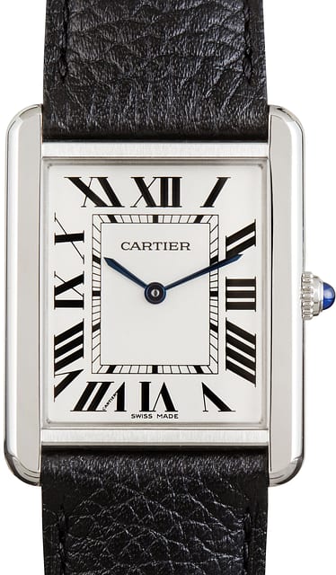 Cartier Tank Solo Ref WSTA0028 Stainless Steel