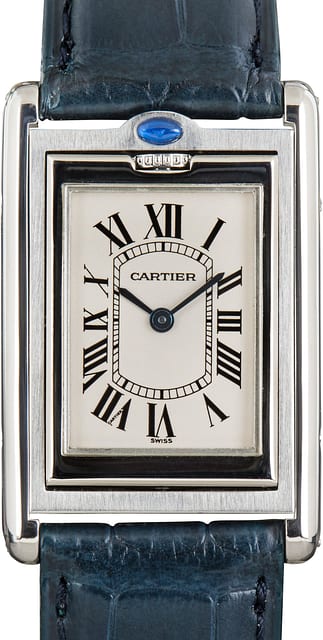 Pre-Owned Cartier Tank Busculante Ref W1011258 Pivoting Case