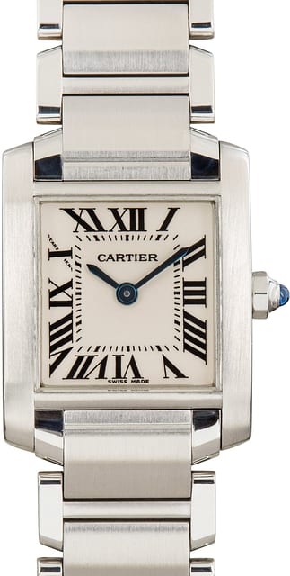 Cartier Tank Francaise W51008Q3 Stainless Steel