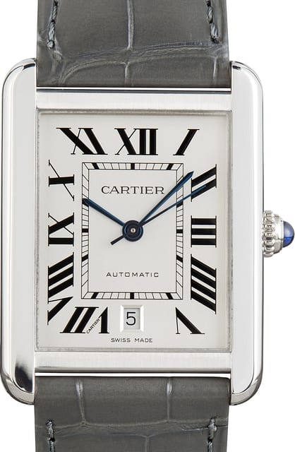 Cartier Tank Solo WSTA0029 XL Stainless Steel Model