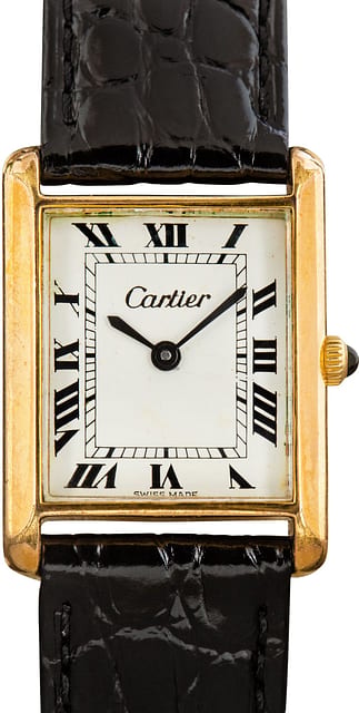 Cartier Tank White Dial