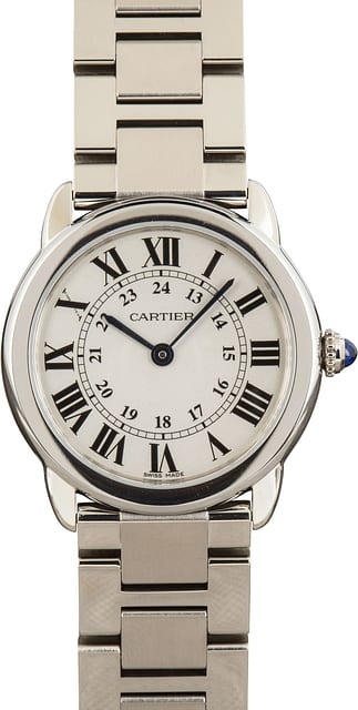 Cartier Ronde Solo De Cartier Steel