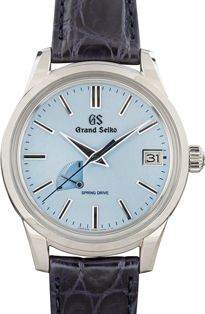 Pre-Owned Grand Seiko Elegance Collection SBGA407 Blue Dial