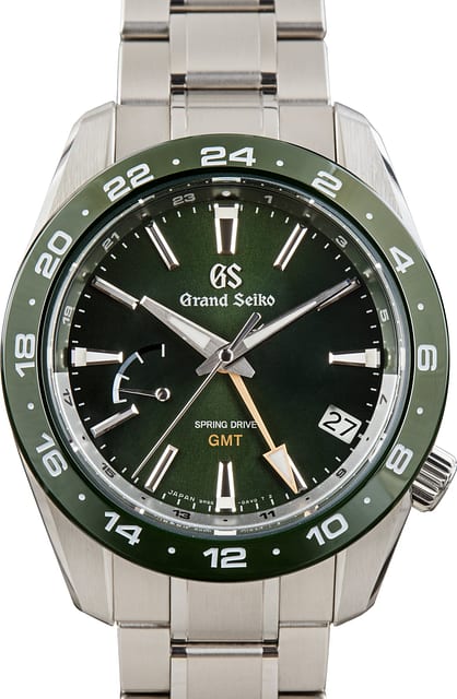Pre-Owned Grand Seiko Sport Collection SBGE257 Green Dial