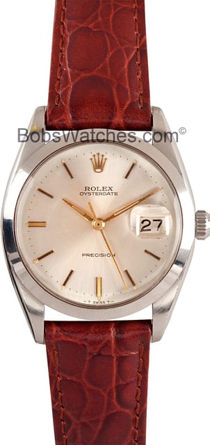 Vintage Pre Owned Men's Rolex OysterDate 6695