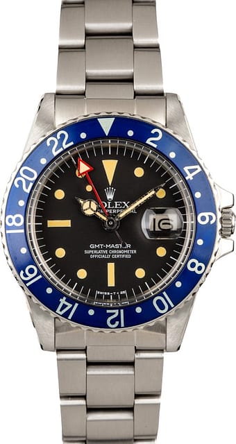 Vintage 1978 Rolex GMT Master 1675 Blueberry