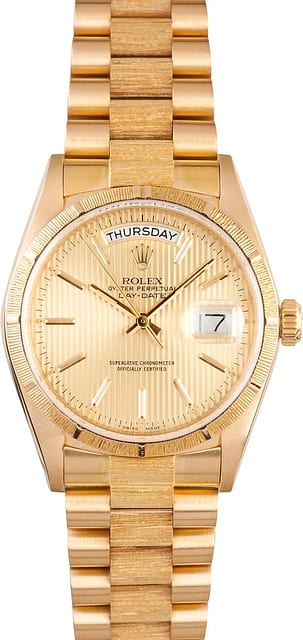 Rolex Presidential Bark Finish 18078 Tapestry