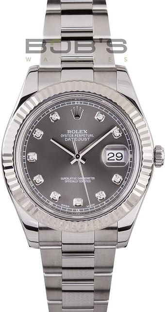 New Model Rolex Datejust II Diamond Dial 116334