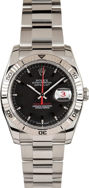 Datejust Rolex Thunderbird Black 116264
