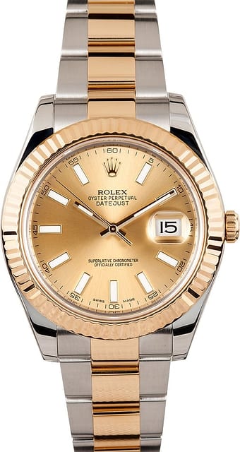 Men's Rolex Datejust II 116333 Factory Stickers