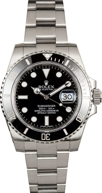 Rolex Submariner 116610 Black Cerachrom Bezel