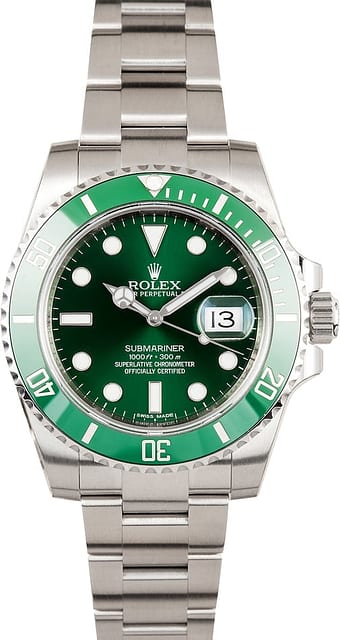 Rolex Submariner 116610V Green Hulk