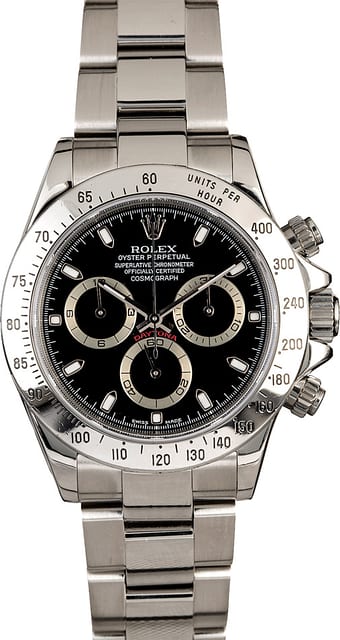 Men's Rolex Daytona 116520 Stainless Steel
