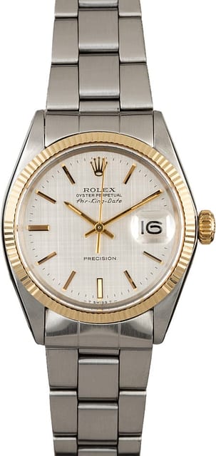 Rolex Air-King Date 5701 Silver Dial
