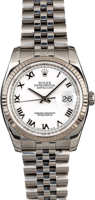 Unworn Rolex Datejust 116234 Steel Jubilee