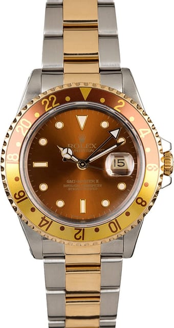 Rolex GMT-Master II Ref 16713 Root Beer Bezel