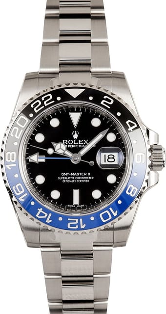 Rolex GMT-Master 'Batman' 116710 with Factory Stickers