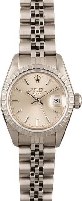 Rolex Date 69240 Steel Jubilee Band