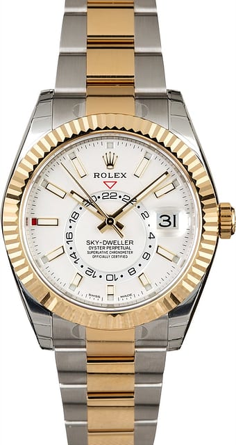 Unworn Rolex Sky-Dweller 326933 White Dial