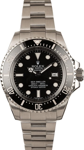 Used Rolex Sea Dweller Deepsea 116660 Luminous Dial