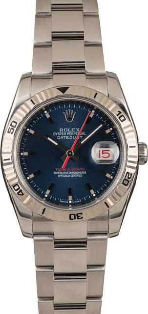 Pre-Owned Rolex Mens Datejust 116264 Turn-O-Graph