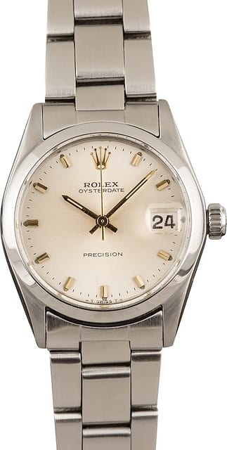Pre Owned Rolex OysterDate 6466 Mid-Size