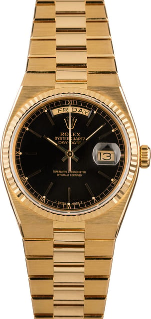 Rolex OysterQuartz Day-Date 19018 Champagne