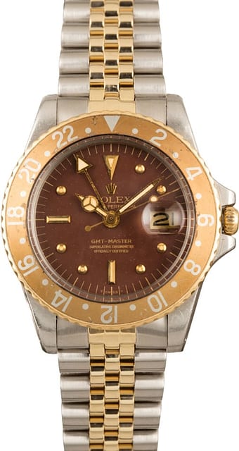 Vintage 1975 Rolex GMT-Master 1675 "Root Beer"