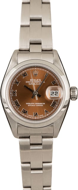 Rolex Lady-Datejust 79160 Brown Roman Dial