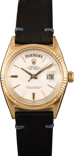 Vintage Rolex Day Date 1803 'Pie Pan' Dial Leather Strap