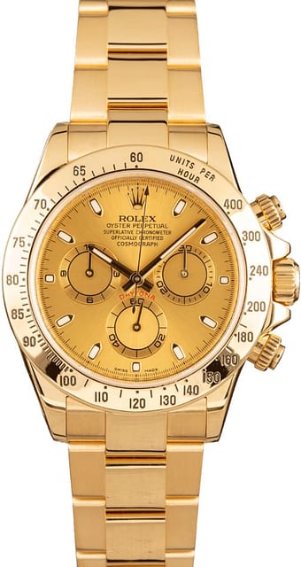 Rolex Cosmograph Daytona 116528 Yellow Gold
