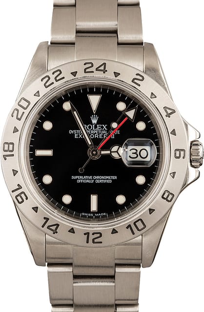 Pre-Owned Men's Rolex Explorer II 16570-BKSO