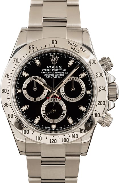 Black Rolex Daytona 116520
