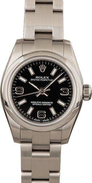 Ladies Rolex Oyster Perpetual 176200 Steel