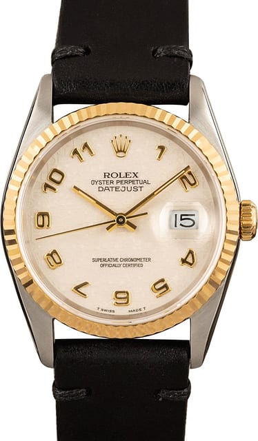 Rolex Pre Owned Men's Datejust 16233