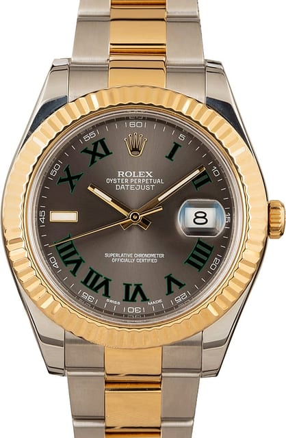 Rolex Datejust 116333 Black Roman