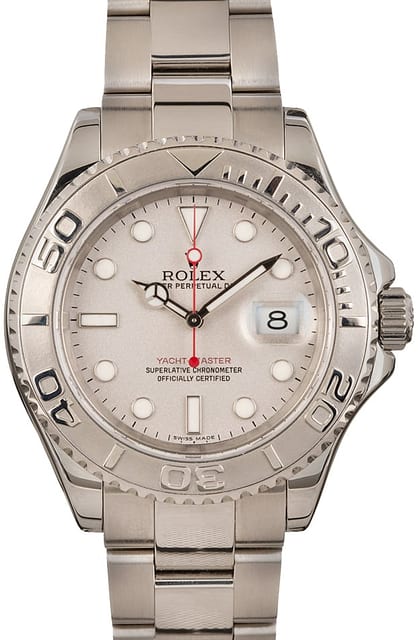 Rolex Yacht-Master 16622 Platinum Bezel and Dial