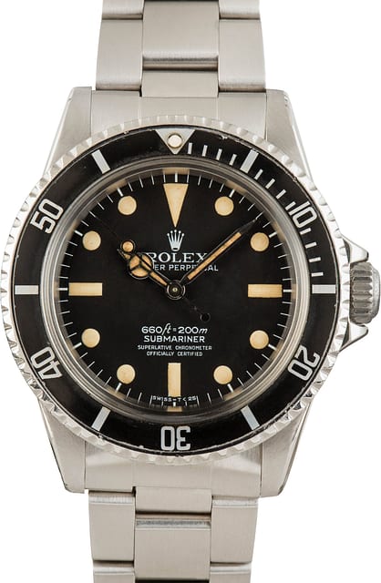 Vintage Rolex Submariner 5512