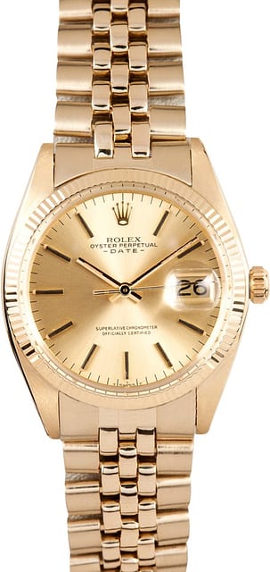 Rolex Date 1503 All Gold