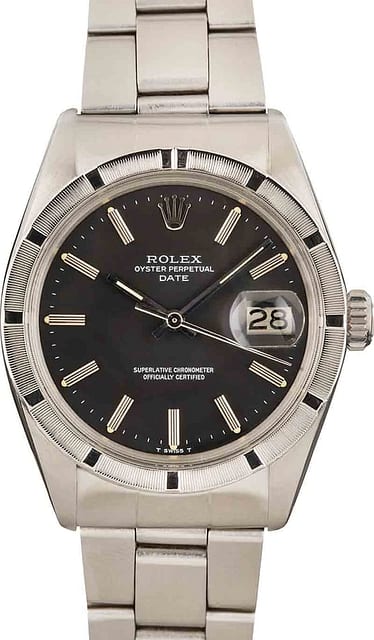 Rolex Date 1501 Black Dial
