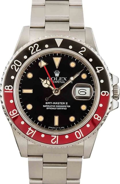 158100 Rolex GMT-Master II Ref 16760 "Fat Lady Coke"