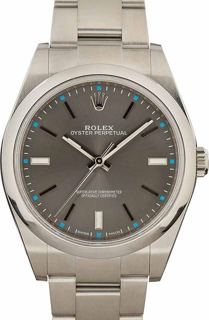 Mens Rolex Oyster Perpetual 114300 Stainless Steel