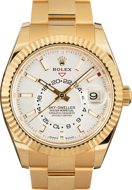 Rolex Sky-Dweller 336938 18k Yellow Gold