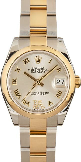 Pre-Owned Rolex Datejust 178243 Two Tone