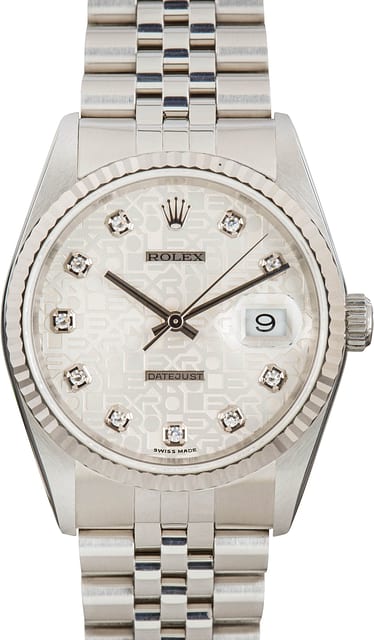 Rolex Datejust 16234 Jubilee Dial